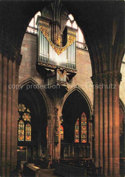Orgel Kirchenorgel Organ Orgue Freiburg im Breisgau Muenster U L Frau