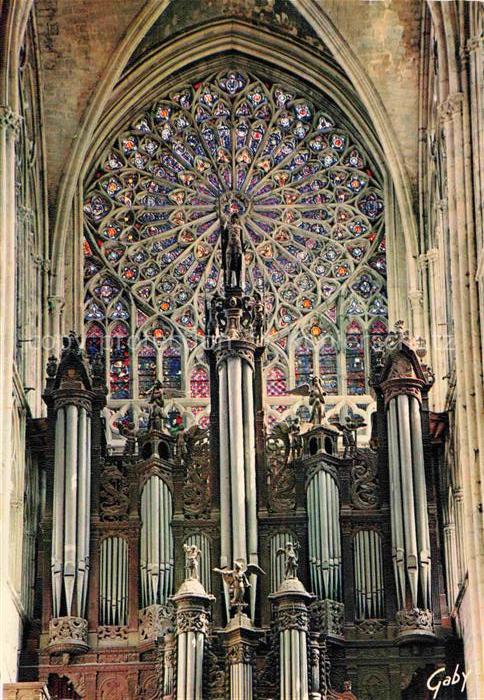 Orgel Kirchenorgel Organ Orgue Tours St. Gallen Rosace