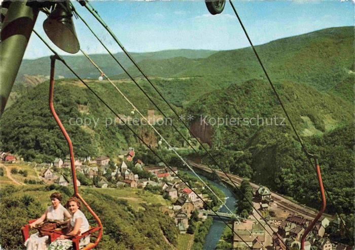 Sessellift Chairlift Telesiege Berghotel Bellevue Altenahr