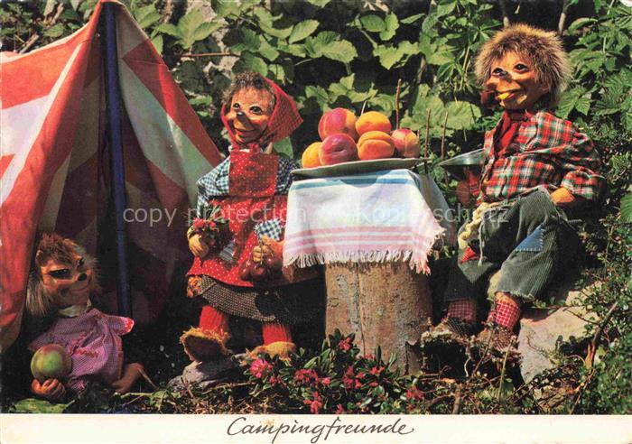 Mecki Nr. Campingfreunde Pfirsich