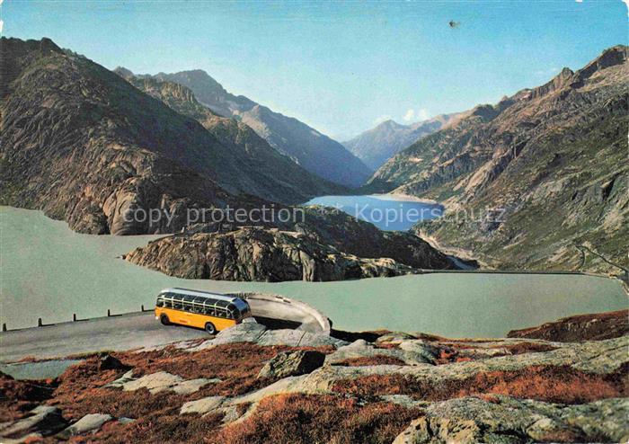 Postbus Postauto Omnibus Grimsel Raeterichsboden Stauseen Schweiz