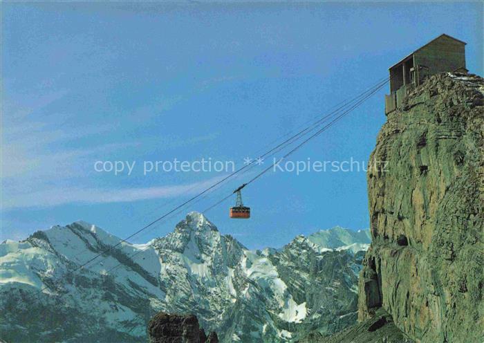 Seilbahn Cable-Car Telepherique Muerren Oberland Schweiz