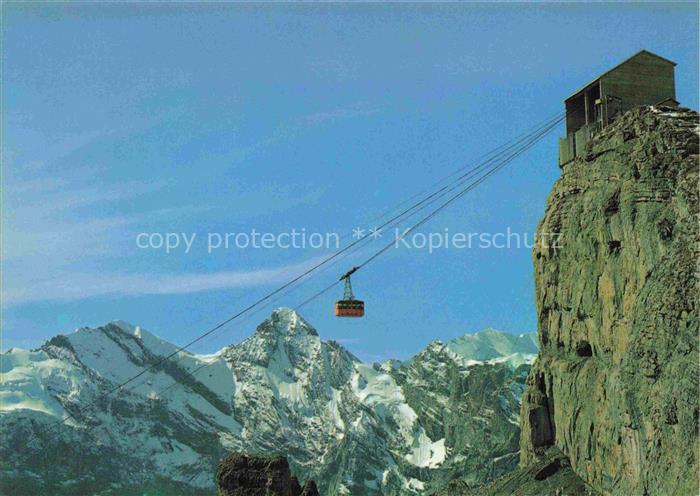 Seilbahn Cable-Car Telepherique Muerren Berner Oberland Schweiz