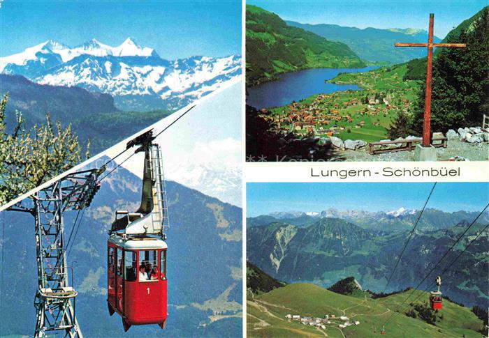 Seilbahn Cable-Car Telepherique Lungern Schoenbueel Schweiz