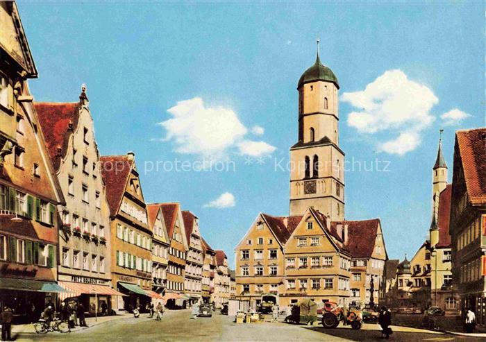 BIBERACH  Riss BW Marktplatz Rathaus