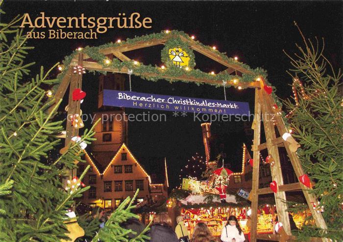 BIBERACH  Riss BW Biberacher Christkindles Markt