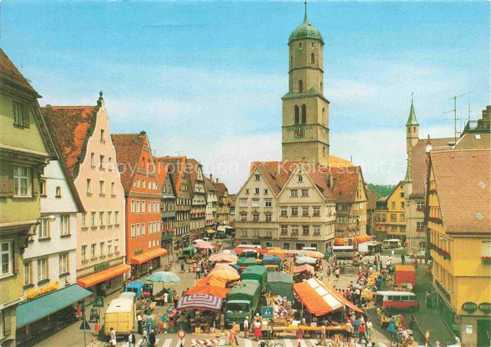 BIBERACH  Riss BW Marktplatz