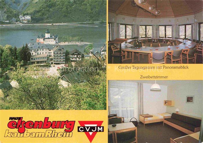 Kaub Caub Rhein Haus Elfenburg Tagungsraum Zweibettzimmer