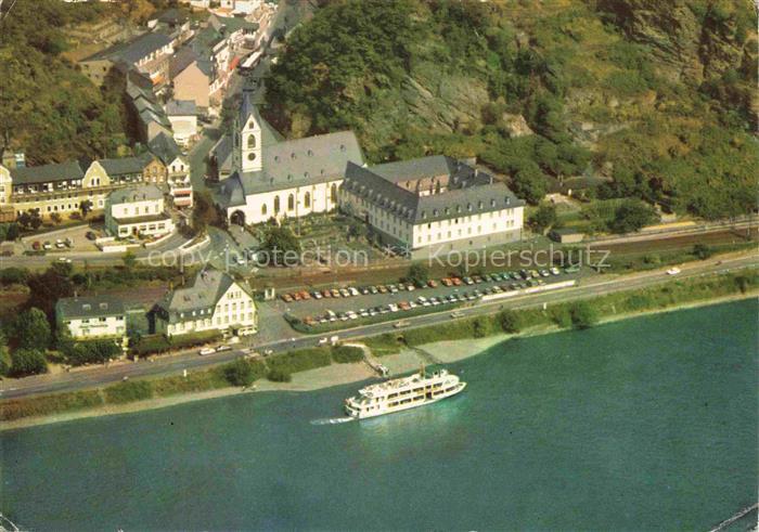 Kamp-Bornhofen Rhein Wallfahrtskirche Fliegeraufnahme
