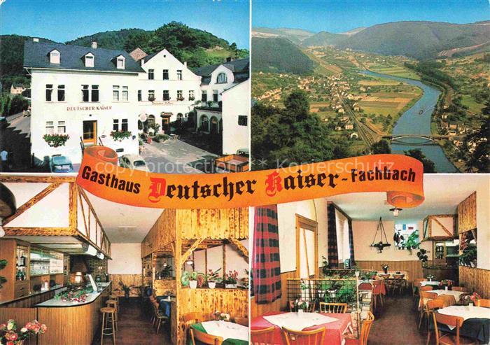 Fachbach Gasthaus Deutscher Kaiser Gastraeume Panorama