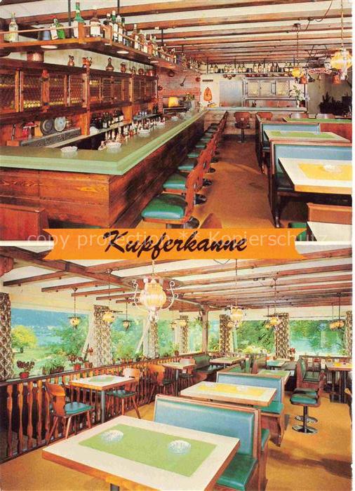 St Goarshausen Rhein Restaurant Kupferkanne Gastraeume
