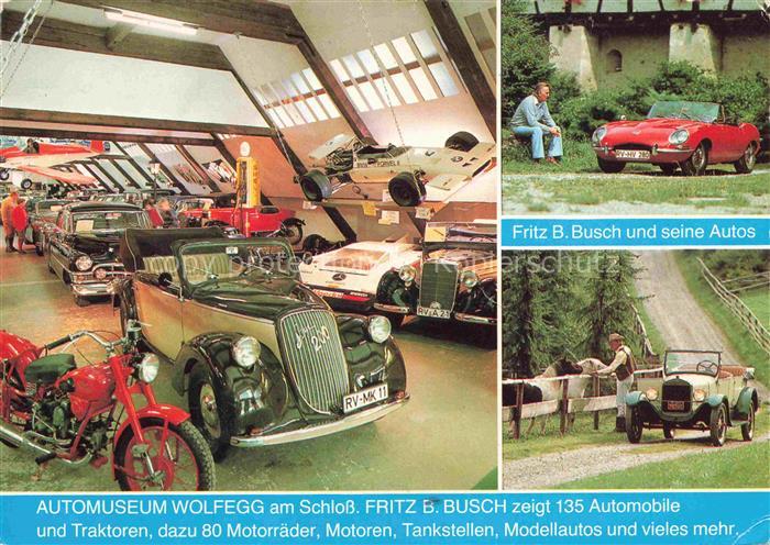 Wolfegg Automobilmuseum von Fritz Busch Teilansichten