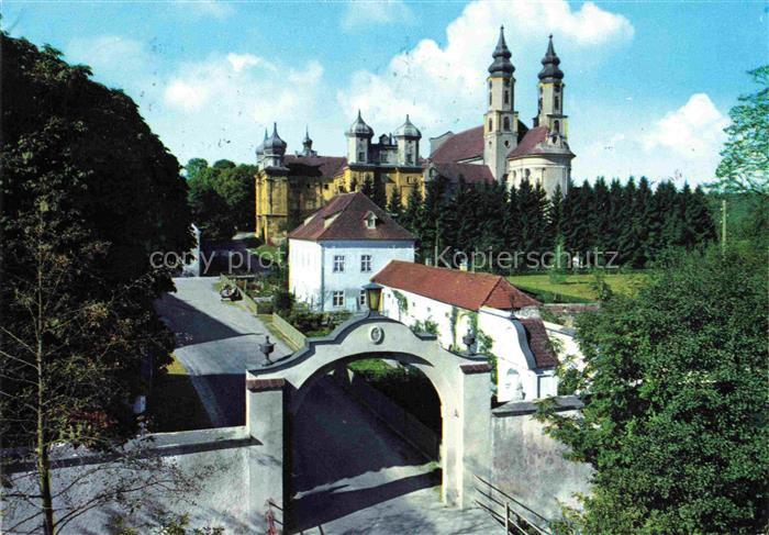 Rot an der Rot Biberach BW Kloster mit Pfarrkirche und Jugendhaus St Norbert