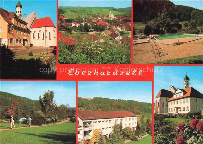 Eberhardzell Biberach BW Kirche Panorama Schwimmad Wanderweg Haus St Michael