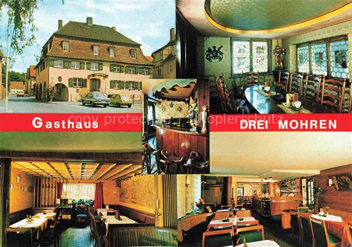 Laupheim Biberach BW Gasthof Cafe Drei Mohren Gastraeume