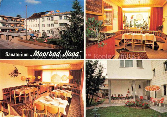 Bad Buchau Federsee Biberach BW Sanatorium Moorbad Ilona Gastraeume