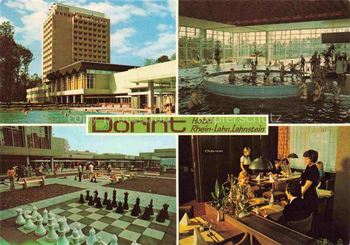 Lahnstein Rheinland-Pfalz Dorint Hotel Rhein Lahn Schwimmbad Hallenbad Gartensch