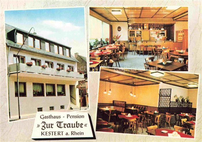 Kestert Rhein Gasthaus Pension Zur Traube Gastraeume