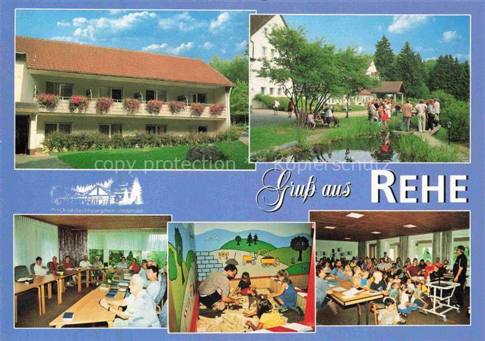 Rehe Westerwald Rheinland-Pfalz Christl Erholungsheim Westerwald Stiftung Gastra