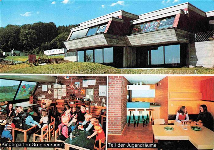 Huebingen Westerwaldkreis Familienferiendorf der Dioezese Limburg Kindergarten G