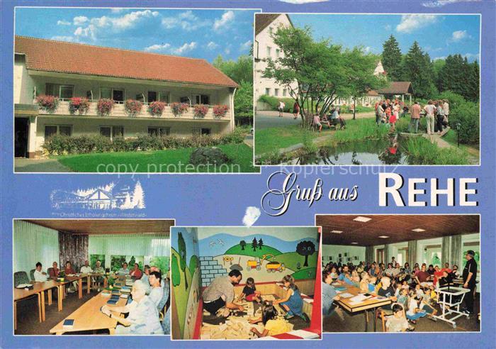 Rehe Westerwald Rheinland-Pfalz Christl Erholungsheim Westerwald Stiftung Gastra