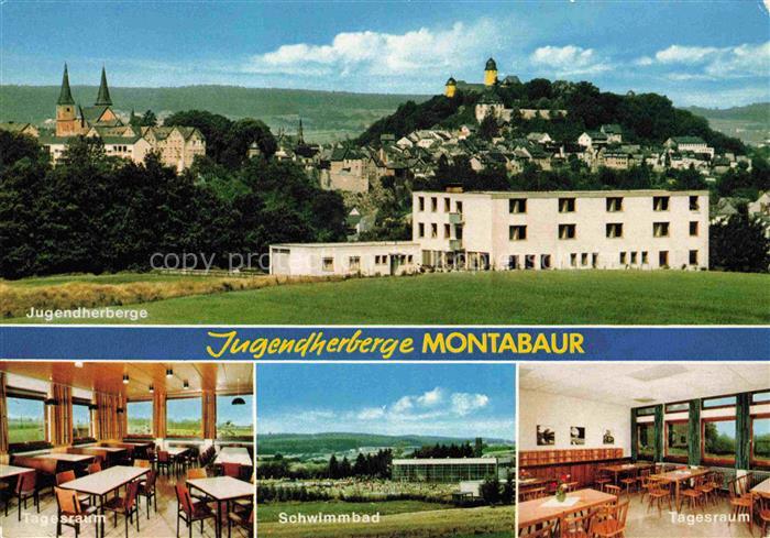 Montabaur Westerwald Jugendherberge Tagesraum Schwimmbad