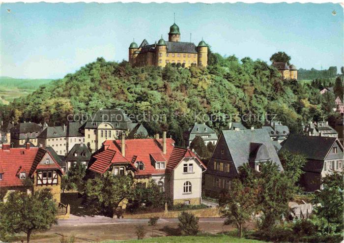 Montabaur Westerwald Panorama mit Schlossblick