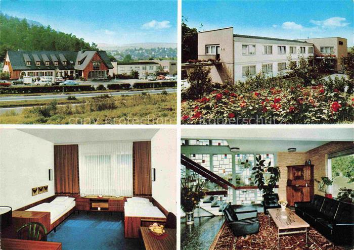 Heiligenroth Motel BAB Raststaette Heiligenroth Zimmer Gastraum Park
