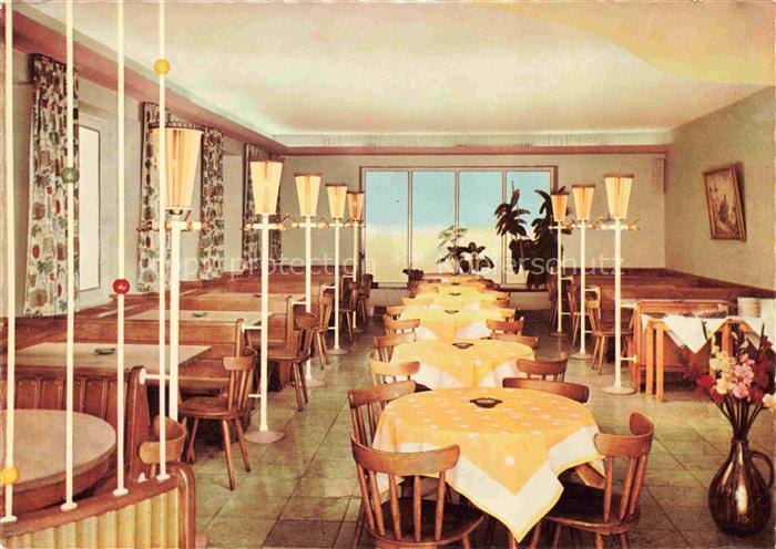 Montabaur Westerwald Autobahn Rasthaus Speisesaal