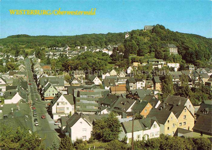 Westerburg  Westerwald Rheinland-Pfalz Fliegeraufnahme
