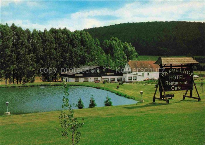 Weidenbach Gerolstein Hotel Restaurant Cafe Pappelhof