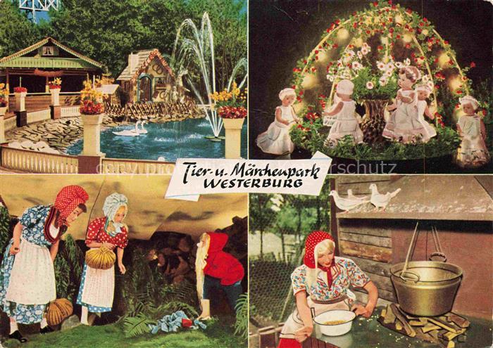 Westerburg  Westerwald Rheinland-Pfalz Tier und Maerchenpark Teilansichten