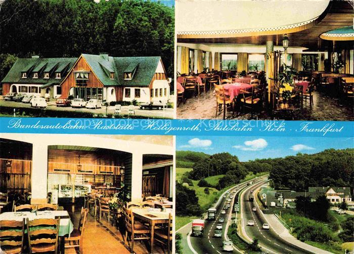 Heiligenroth BAB Raststaette Heiligenroth Autobahn Frankfurt-Koeln