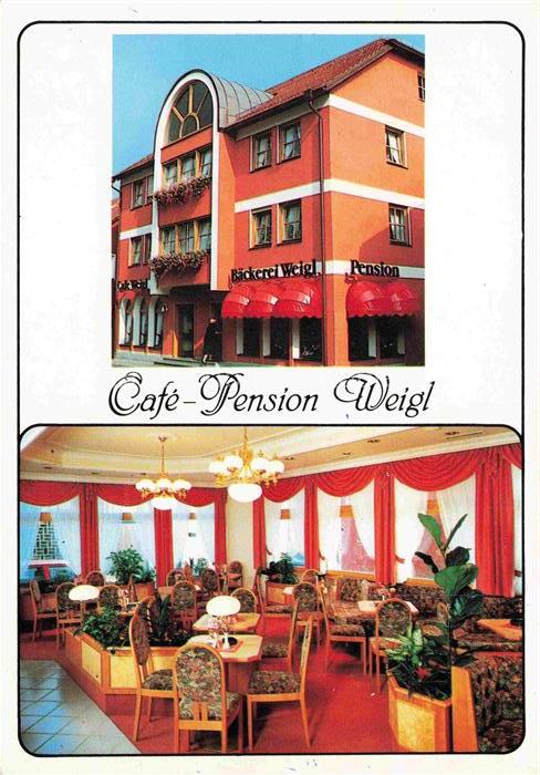 Oberviechtach Cafe Pension Weigl Gastraum