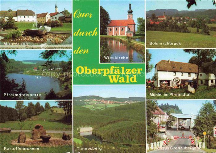 Moosbach Oberpfalz Pfreimdtalsperre Kartoffelbrunnen Wieskirche Tannesberg Boeh