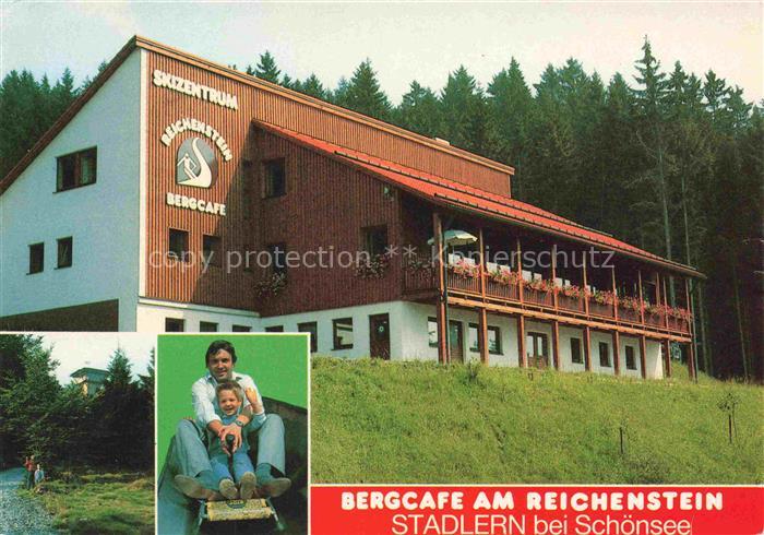 Stadlern Schwandorf Oberpfalz Bayern Bergcafe am Reichenstein