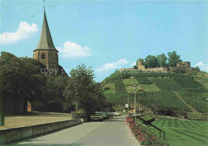 Weinsberg HEILBRONN BW St Johanneskirche und Burg Weibertreu