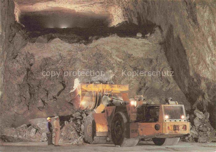 Kochendorf Bad Friedrichshall BW Salzbergwerk Schaufellader