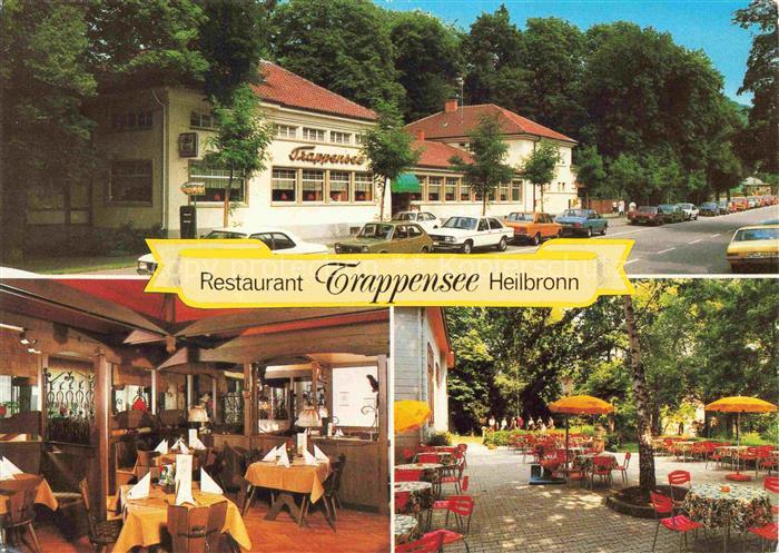 HEILBRONN Neckar Restaurant Café Trappensee Terrasse