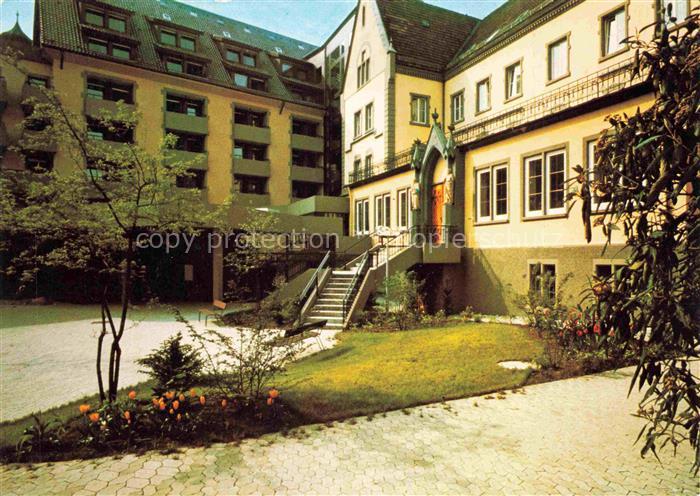 Untermarchtal Donau BW Mutterhaus Bildungshaus und Innenhof