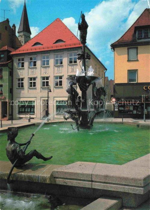 Ehingen Donau Brunnen Altstadt