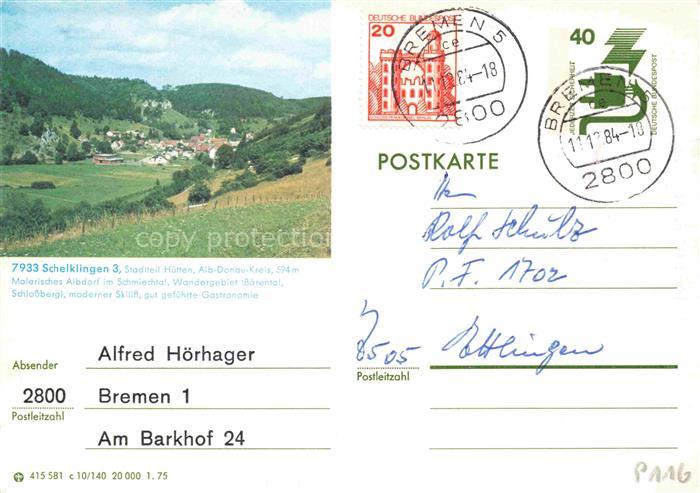 Huetten Schelklingen Panorama Schmiechtal