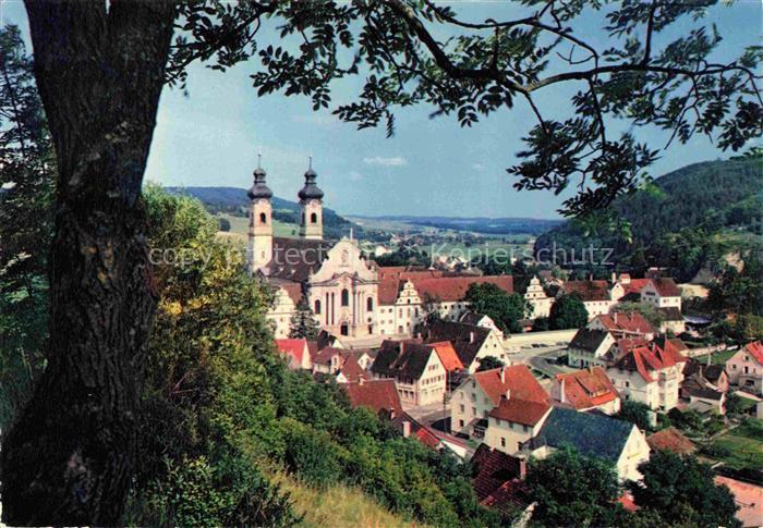 Zwiefalten Wuerttemberg Stadtpanorama Muenster Unserer Lieben Frau