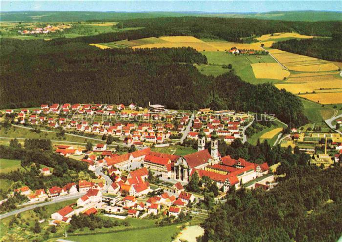 Zwiefalten Wuerttemberg Stadtpanorama Muenster Unserer Lieben Frau