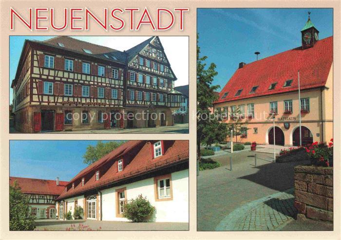 Neuenstadt Kocher Heilbronn BW Moerike Apotheke Museum Schafstall Rathaus