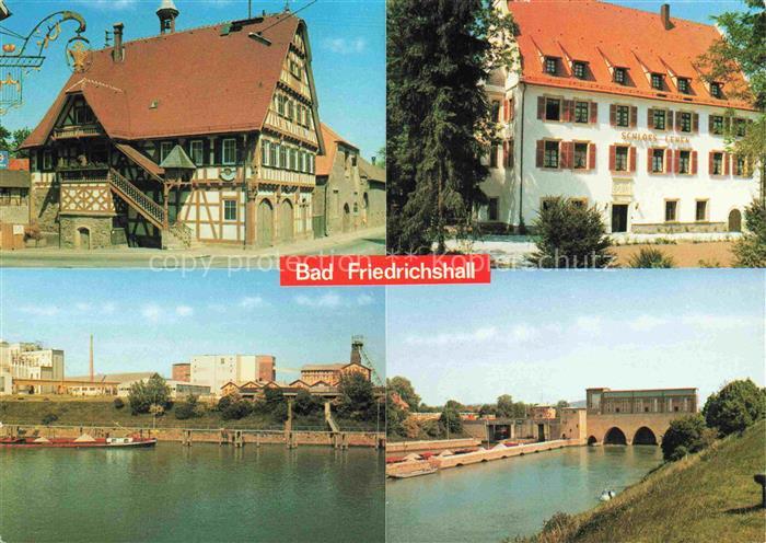 Bad Friedrichshall Altes Rathaus Schloss Lehen Salzbergwerk Schachtsee