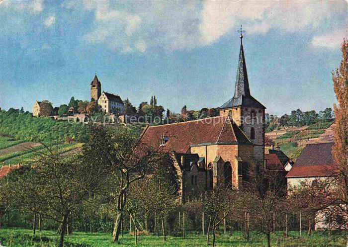 Stockheim Brackenheim Heilbronn BW Ulrichskirche Schloss Stocksberg 15. Jhdt.