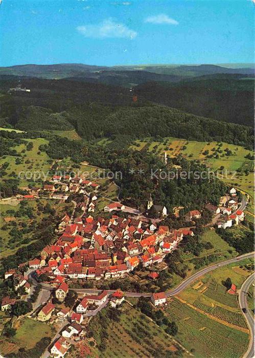 Loewenstein Heilbronn BW Fliegeraufnahme