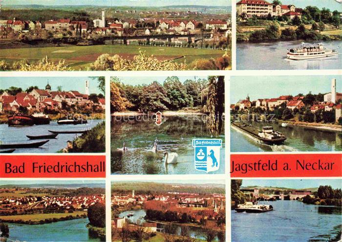 Jagstfeld Bad Friedrichshall BW Teilansichten Partien am Neckar