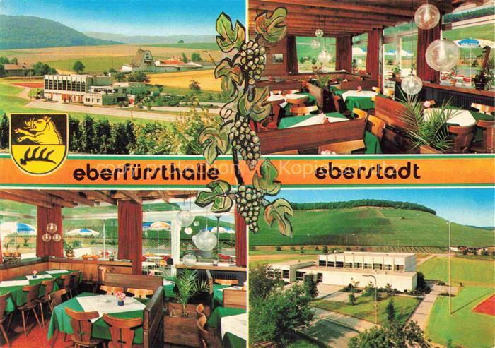 Eberstadt Wuerttemberg Panorama Eberfuersthalle Restaurant